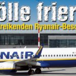 Ryanair-Streik: Solidarität zeigen!