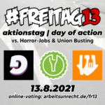 #Freitag13: Aktionstag gegen Online-Lieferdienste.