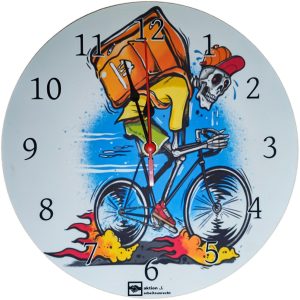 Wanduhr-Rider Ø 25cm