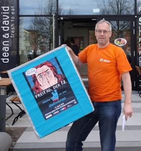 Muenchen #Fr13Deliveroo 13.04.2018